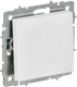 Миниатюра изображения товара Выключатель IEK Brite BR-V13-0-10-K91 (арктический белый)