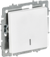 Миниатюра изображения товара Выключатель IEK Brite BR-V10-1-10-K91 (арктический белый)