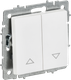 Миниатюра изображения товара Выключатель IEK Brite BR-V15-0-10-K91 (арктический белый)