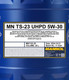 Миниатюра изображения товара Моторное масло Mannol TS-23 UHPD 5W30 CK-4 / 7123 (20л)