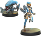 Миниатюра изображения товара Набор фигурок для настольной игры Corvus Belli N4 Tech Bee&Crabbot Ancillary Remote Unit 280290-0631