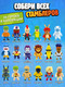 Миниатюра изображения товара Набор фигурок коллекционных Stumble Guys SG0427-1 (3шт)