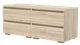 Миниатюра изображения товара Тумба Кортекс-мебель Бари 120 4ш (дуб сонома/дуб сонома/дуб сонома)