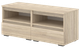Миниатюра изображения товара Тумба Кортекс-мебель Бари ТВ 120 2ш-2 (дуб сонома/дуб сонома/дуб сонома)