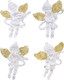 Миниатюра изображения товара Набор елочных игрушек Волшебная страна Ангел / 110480 (4шт)
