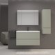 Миниатюра изображения товара Тумба под умывальник Symbolite Манхэттен 100 Plus 2 ящика (подвесная, олива)