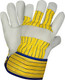 Миниатюра изображения товара Перчатки защитные Arcticus Кожаные / 2405 С (р.10, желтый/синий)