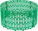 Миниатюра изображения товара Изгородь декоративная Palisad 65071 (4шт, зеленый)