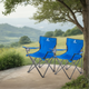 Миниатюра изображения товара Комплект кресел складных Coyote HKC-1001A (2шт, синий)