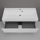 Миниатюра изображения товара Тумба под умывальник Symbolite Манхэттен 100 Plus 2 ящика (белый матовый)
