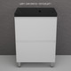 Миниатюра изображения товара Тумба под умывальник Symbolite Манхэттен 60 Plus 2 ящика (белый матовый)