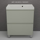 Миниатюра изображения товара Тумба под умывальник Symbolite Манхэттен 70 Plus 2 ящика (олива)