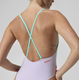 Миниатюра изображения товара Купальник для плавания Speedo Colourblock 2.0 Muscleback 8-00480317934 (р.XL, лиловый/бирюзовый/коралловый)
