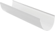 Миниатюра изображения товара Желоб Альта-профиль ПВХ У (4м, белый)