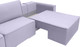 Миниатюра изображения товара Диван угловой KRONES Олимп 4 (велюр лиловый)