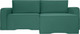 Миниатюра изображения товара Диван угловой KRONES Олимп 4 (велюр изумрудный)