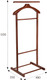 Миниатюра изображения товара Стойка для одежды Мебелик Костюмная складная В 21Н (средне-коричневый)