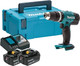 Миниатюра изображения товара Профессиональная дрель-шуруповерт Makita DHP453RTJ