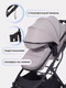 Миниатюра изображения товара Детская универсальная коляска MOWbaby Jasper 3 в 1 / MB022 (Beige)