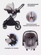 Миниатюра изображения товара Детская универсальная коляска MOWbaby Jasper 3 в 1 / MB022 (Beige)