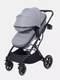 Миниатюра изображения товара Детская универсальная коляска MOWbaby Jasper 3 в 1 / MB022 (Grey)