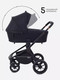 Миниатюра изображения товара Детская универсальная коляска MOWbaby Zoom Light 2 в 1 / RA086 (Black)