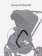 Миниатюра изображения товара Детская универсальная коляска MOWbaby Zoom Light 2 в 1 / RA086 (Black)
