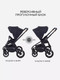 Миниатюра изображения товара Детская универсальная коляска MOWbaby Zoom Light 2 в 1 / RA086 (Black)