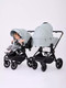 Миниатюра изображения товара Детская универсальная коляска MOWbaby Zoom Light 2 в 1 / RA086 (Green Tea)