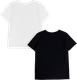 Миниатюра изображения товара Комплект футболок детских Mark Formelle 113379-2 (р.140-68, белый/черный)