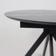 Миниатюра изображения товара Обеденный стол LEPREMO AV 1107 HPL+МДФ раздвижной 1000-1350x750  (черный тунис/черный)