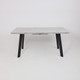 Миниатюра изображения товара Обеденный стол Мамадома Leon Lux Radial-160 раздвижной 160-205x90 (серый сланец/черный)