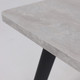 Миниатюра изображения товара Обеденный стол Мамадома Leon Lux Radial-160 раздвижной 160-205x90 (серый сланец/черный)