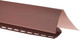 Миниатюра изображения товара Околооконная планка Альта-профиль Т-17 ВН (3м, красно-коричневый)