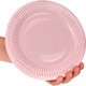 Миниатюра изображения товара Набор одноразовых тарелок Miland ТГ-7041 (50шт, розовый)