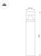Миниатюра изображения товара Светильник уличный Arlight LGD-LANDMARK-BOLL-H800-20W Warm3500-MIX GR / 045533