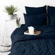 Миниатюра изображения товара Комплект постельного белья Verossa Сатин Евро / 790370 (Twilight blue, 50x70, 2шт, 70x70, 2шт )
