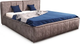 Миниатюра изображения товара Каркас кровати Мебельград Чикаго 140x200 (аликанте коричневый)