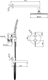Миниатюра изображения товара Душевая система со смесителем Raglo R20.27.03