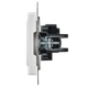 Миниатюра изображения товара Розетка IEK Brite BR-R10-10-K91 (арктический белый)
