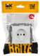 Миниатюра изображения товара Розетка IEK Brite BR-R10-10-K91 (арктический белый)