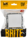 Миниатюра изображения товара Розетка IEK Brite BR-R16-16-K91 (арктический белый)