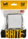 Миниатюра изображения товара Розетка IEK Brite BR-R16-16-44-K91 (арктический белый)