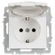 Миниатюра изображения товара Розетка IEK Brite BR-R16-16-44-K91 (арктический белый)