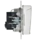Миниатюра изображения товара Розетка IEK Brite BR-R16-16-44-K91 (арктический белый)