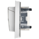 Миниатюра изображения товара Розетка IEK Brite BR-R26-16-44-K91-F (арктический белый)