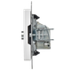Миниатюра изображения товара Розетка IEK Brite BR-A10-O-K91 (арктический белый)