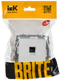 Миниатюра изображения товара Розетка IEK Brite BR-K10-1-K91 (арктический белый)