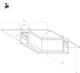 Миниатюра изображения товара Коннектор для трековой системы Arlight MAG-MICROCOSM-CON-FDW-L90 BK / 044524