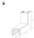 Миниатюра изображения товара Коннектор для трековой системы Arlight MAG-ORIENT-CON-2620-L90-EXT BK внешний / 036021